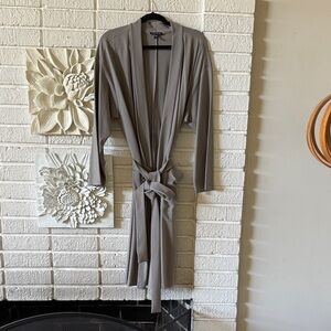 Eileen Fisher Soft Gray Women's Robe